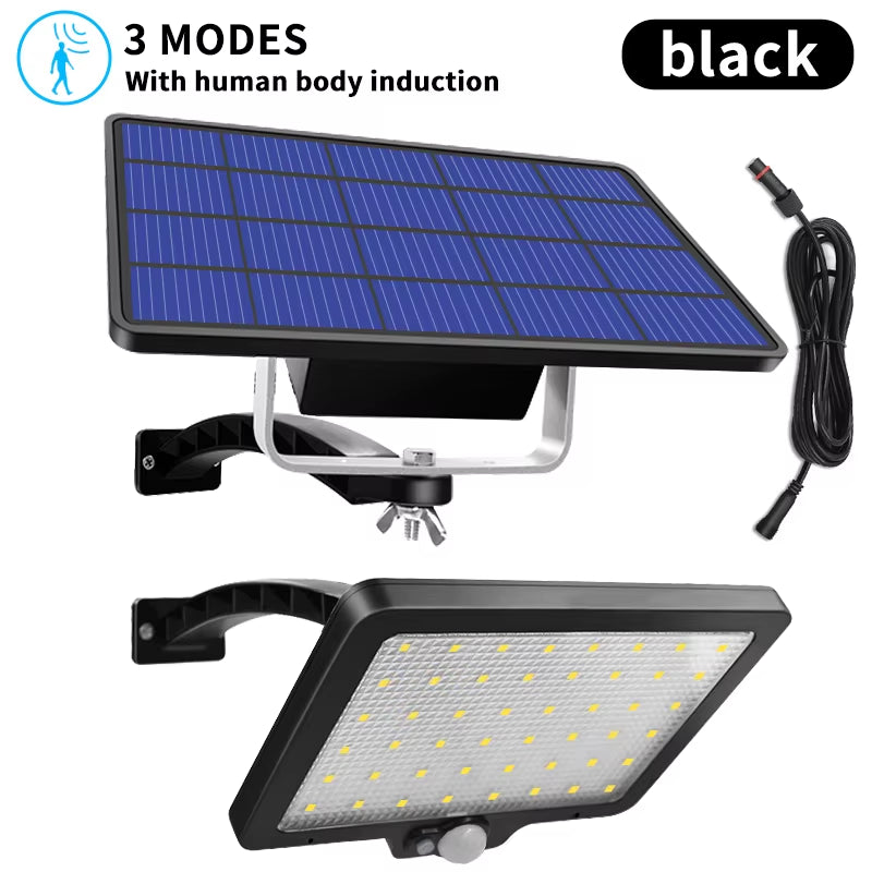 48 Leds Solar Light Super Bright Adjustable Lighting Angle Outdoor Solar Garden Lamp Waterproof Lighting for Wall Yard Street
